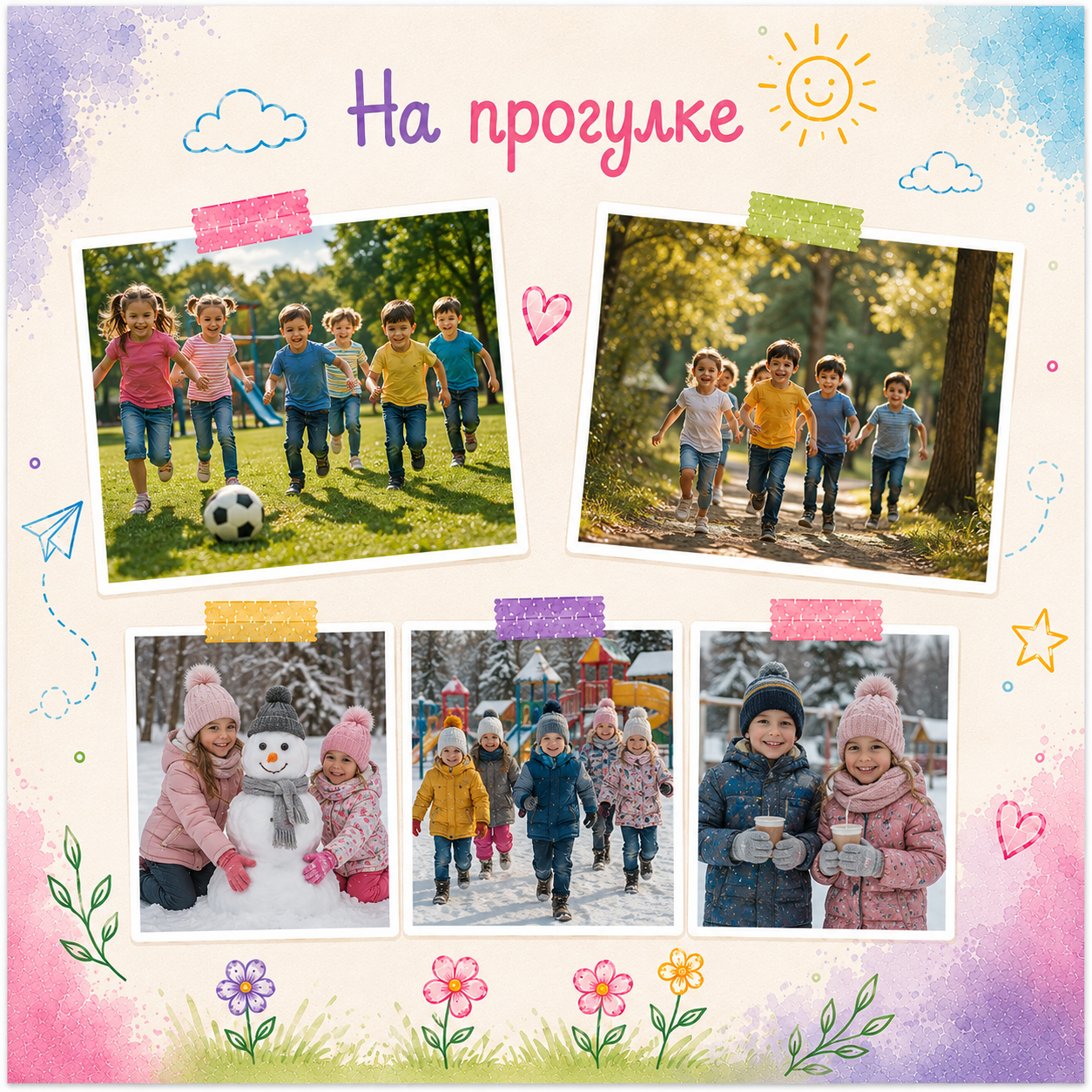 Общая фотография в выпускном альбоме